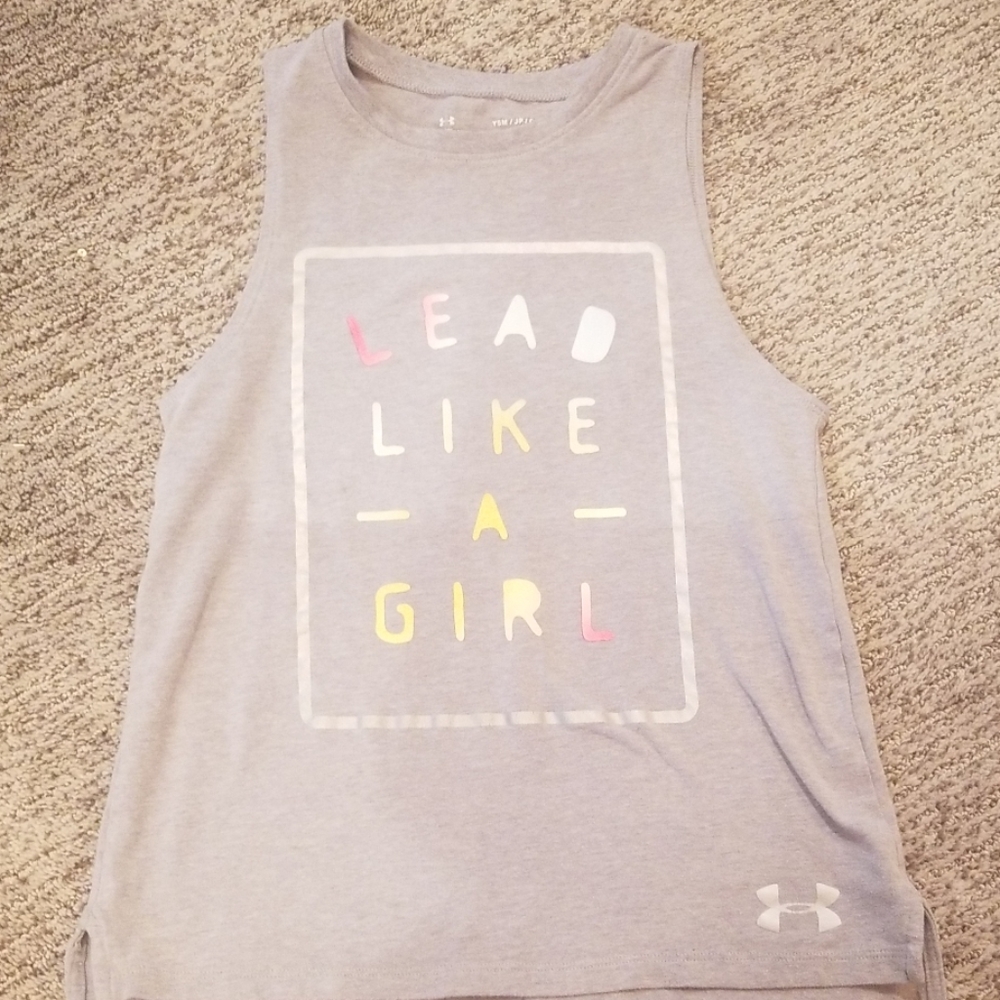 Grey Under Armour Tank Top